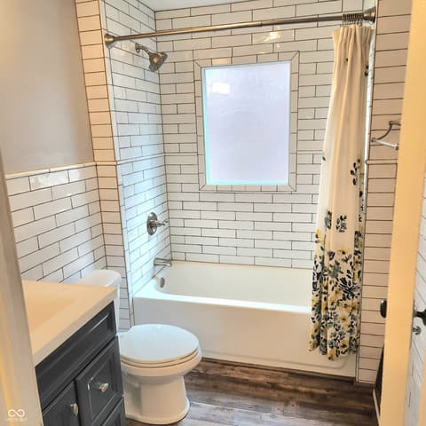 Bathroom at 6179 Burlington Avenue, Indianapolis, IN