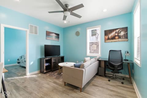 Living room at 1531 Spann Avenue, Indianapolis, IN