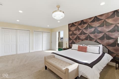 Bedroom at 1531 Spann Avenue, Indianapolis, IN