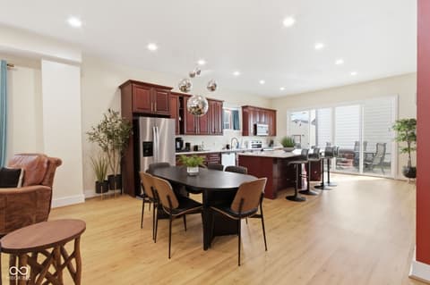 Dining room at 1531 Spann Avenue, Indianapolis, IN