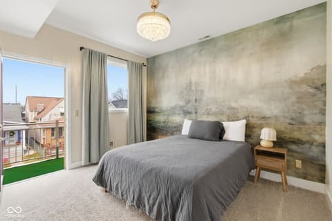 Bedroom at 1531 Spann Avenue, Indianapolis, IN