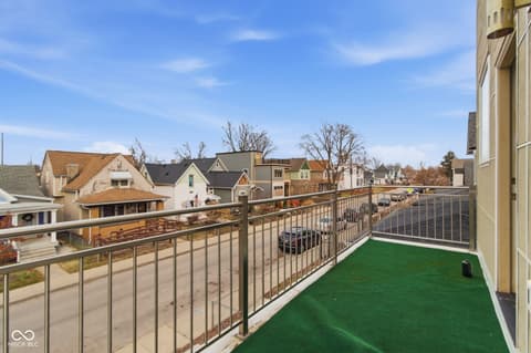 Balcony — 1531 Spann Avenue, Indianapolis, IN