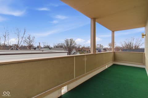 Balcony — 1531 Spann Avenue, Indianapolis, IN