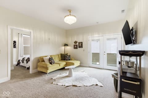Living room at 1531 Spann Avenue, Indianapolis, IN