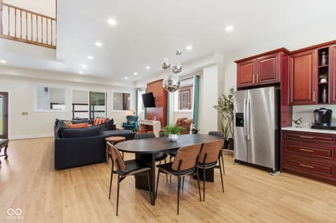 Dining room at 1531 Spann Avenue, Indianapolis, IN