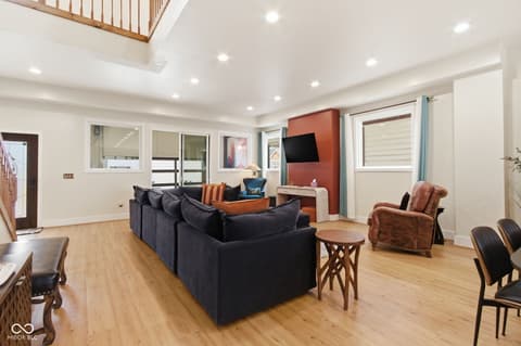 Living room at 1531 Spann Avenue, Indianapolis, IN