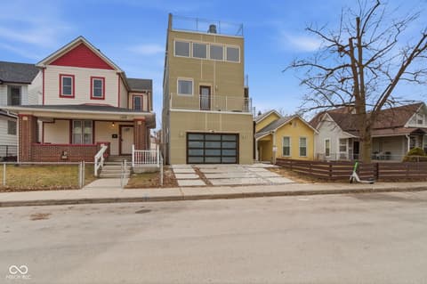 Front exterior at 1531 Spann Avenue, Indianapolis, IN