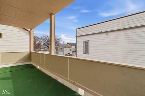 Balcony — 1531 Spann Avenue, Indianapolis, IN