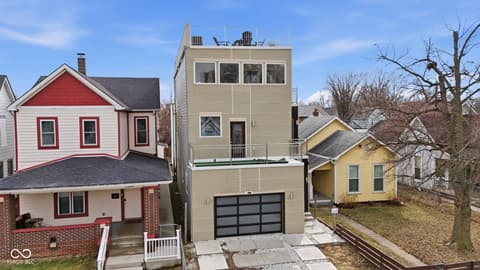 Front exterior at 1531 Spann Avenue, Indianapolis, IN