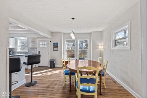Dining room at 337 N Temple Avenue, Indianapolis, IN