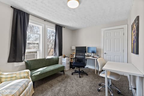 Home office at 337 N Temple Avenue, Indianapolis, IN