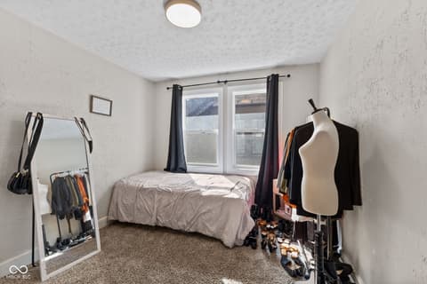 Bedroom at 337 N Temple Avenue, Indianapolis, IN