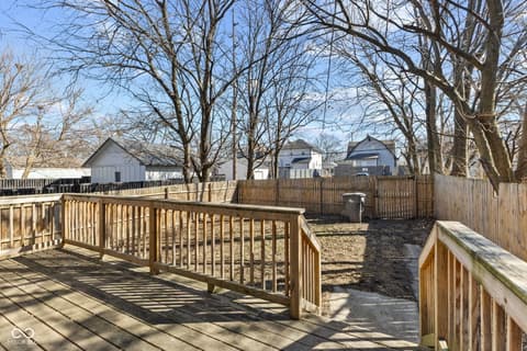 Outdoor living area at 337 N Temple Avenue, Indianapolis, IN