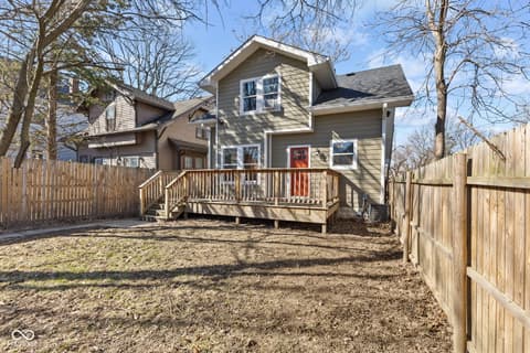 Backyard at 337 N Temple Avenue, Indianapolis, IN