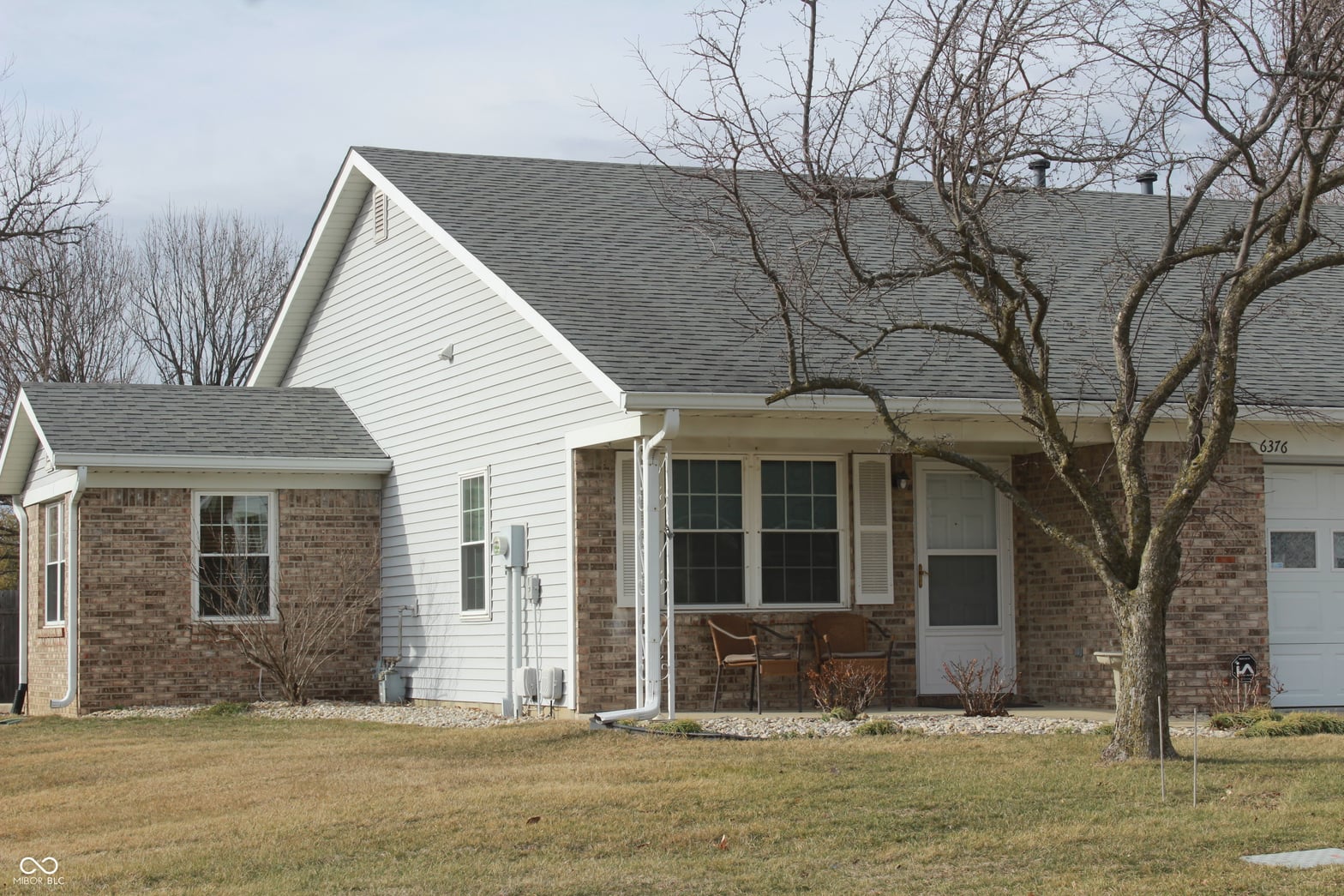 Front exterior at 6376 Village Oak Court, Indianapolis, IN