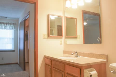 Bathroom at 6376 Village Oak Court, Indianapolis, IN