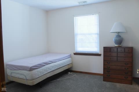 Bedroom at 6376 Village Oak Court, Indianapolis, IN