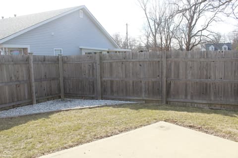 Yard at 6376 Village Oak Court, Indianapolis, IN