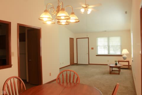 Dining room at 6376 Village Oak Court, Indianapolis, IN