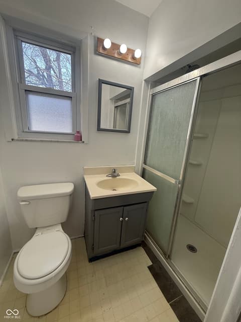 Bathroom at 8101 Hi Vu Drive, Indianapolis, IN