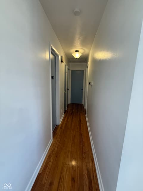 Hallway at 8101 Hi Vu Drive, Indianapolis, IN