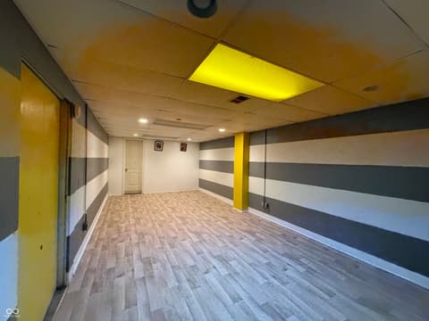 Basement at 8101 Hi Vu Drive, Indianapolis, IN