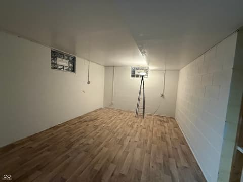 Basement at 8101 Hi Vu Drive, Indianapolis, IN