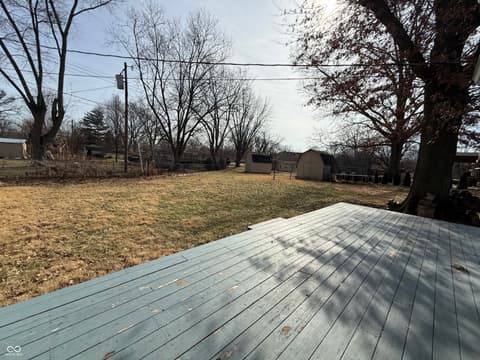 Outdoor living area at 8101 Hi Vu Drive, Indianapolis, IN