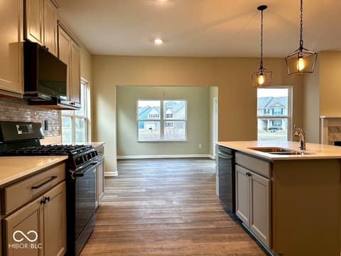 Kitchen at 9789 Mystic Sun Court, Fishers, IN