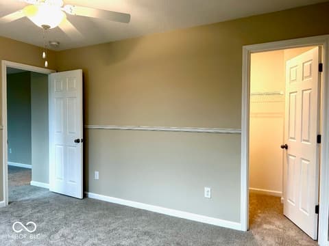 Bedroom at 9789 Mystic Sun Court, Fishers, IN