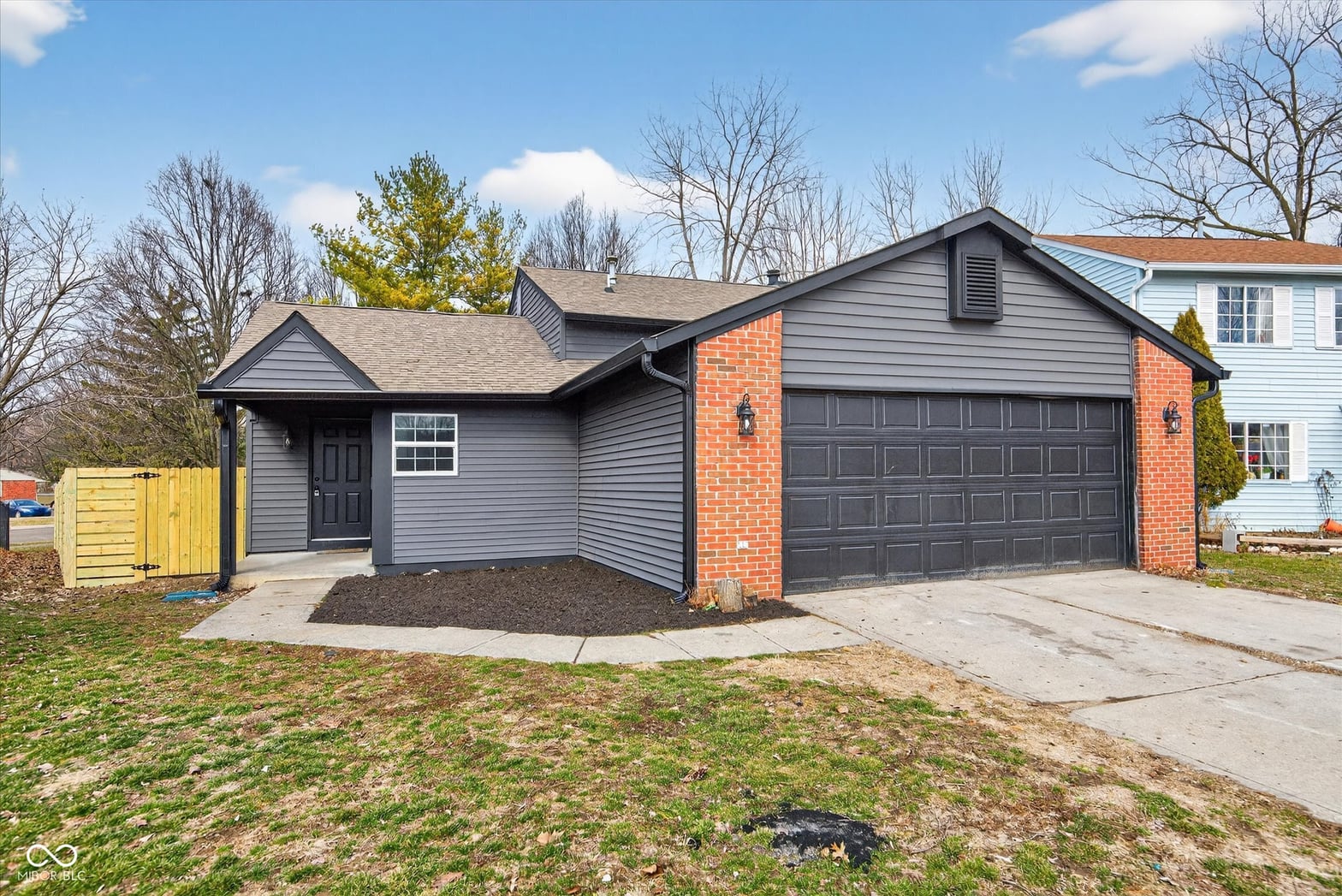 Front exterior at 1228 Cheshire Drive, Indianapolis, IN