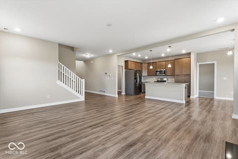Living room at 106 Sedona Drive, Bargersville, IN
