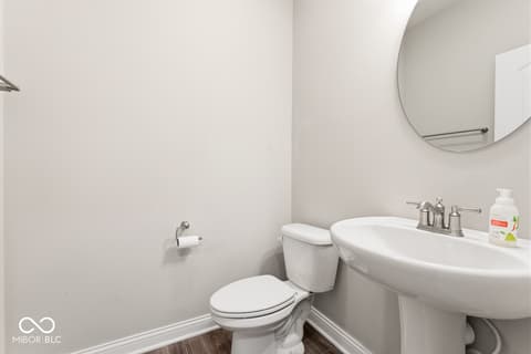 Bathroom at 106 Sedona Drive, Bargersville, IN