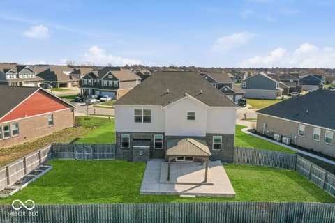 Backyard at 106 Sedona Drive, Bargersville, IN