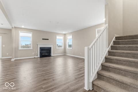 Living room at 106 Sedona Drive, Bargersville, IN
