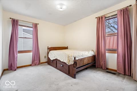 Bedroom at 881 Westridge North Drive, Noblesville, IN