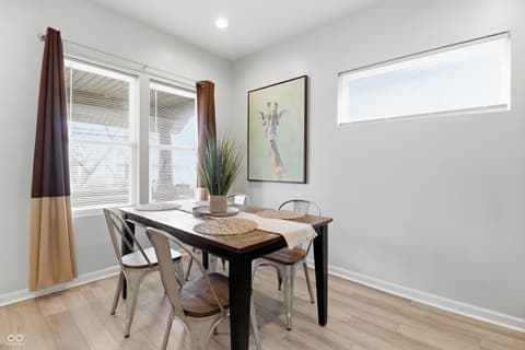Dining room at 1435 S Illinois Street, Indianapolis, IN