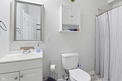 Bathroom at 1435 S Illinois Street, Indianapolis, IN