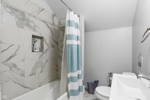 Bathroom at 1435 S Illinois Street, Indianapolis, IN