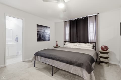 Bedroom at 1435 S Illinois Street, Indianapolis, IN