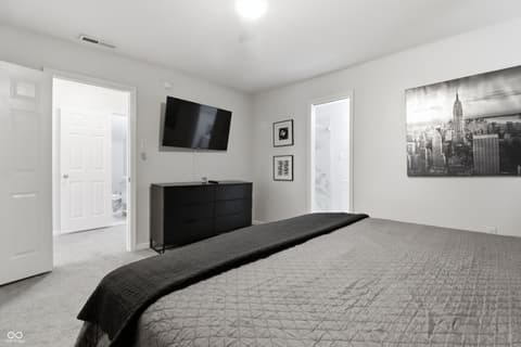 Bedroom at 1435 S Illinois Street, Indianapolis, IN