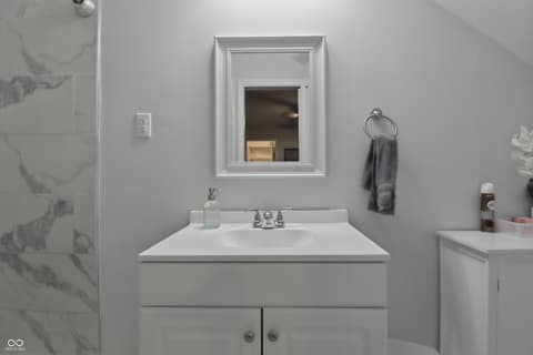 Bathroom at 1435 S Illinois Street, Indianapolis, IN