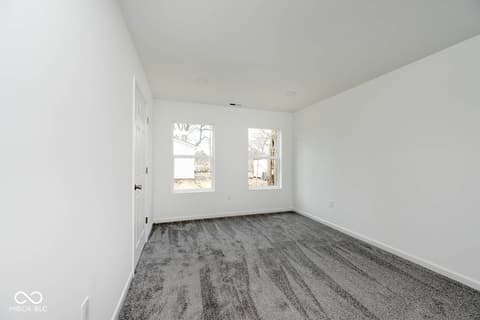 Primary bedroom at 562 N Tremont Street, Indianapolis, IN
