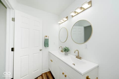 Primary bathroom at 562 N Tremont Street, Indianapolis, IN
