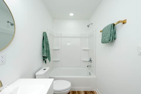 Primary bathroom at 562 N Tremont Street, Indianapolis, IN