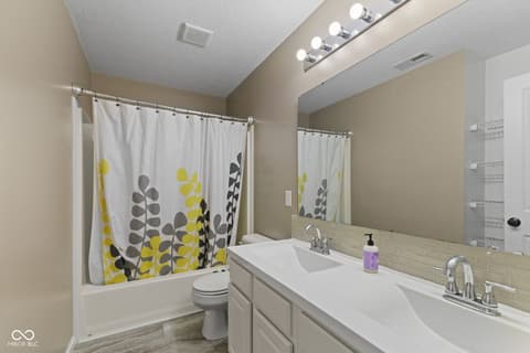Bathroom at 5307 Misthaven Lane, Greenwood, IN
