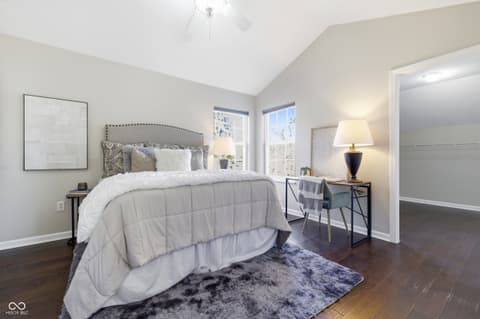 Primary bedroom at 2906 Brooks Bend Drive, Carmel, IN
