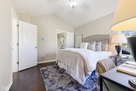 Primary bedroom at 2906 Brooks Bend Drive, Carmel, IN