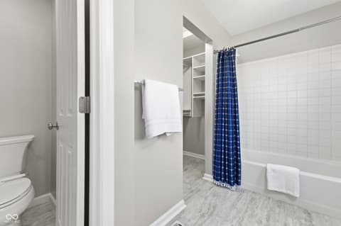 Primary bathroom at 2906 Brooks Bend Drive, Carmel, IN