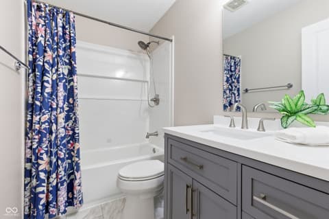 Bathroom at 2906 Brooks Bend Drive, Carmel, IN